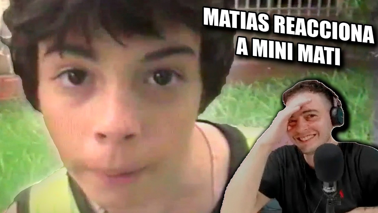 Matías Ponce reacciona al verdadero Mini Mati