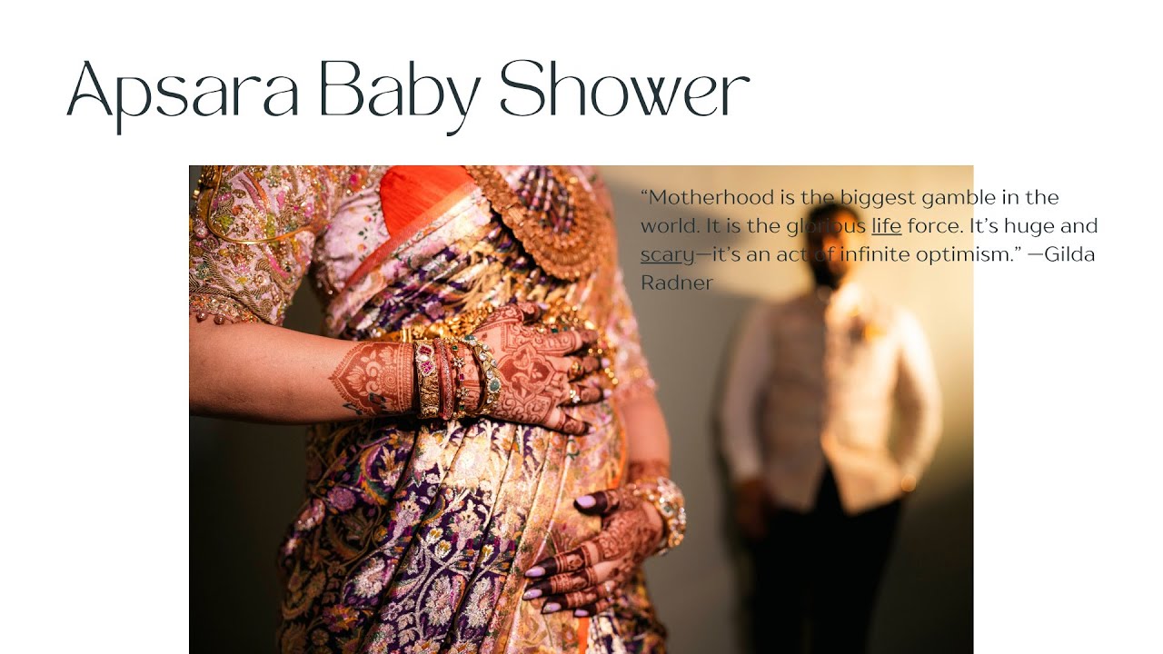 Apsara Reddy Baby Shower I Seemantham I 4K Candid I Cinematic Video By Equinoxe Still Media