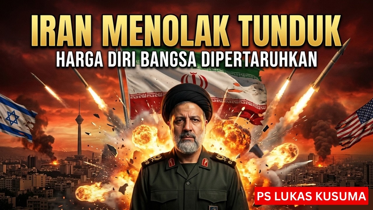 IRAN MENOLAK TUNDUK - HARGA DIRI BANGSA DIPERTARUHKAN || Ps Lukas Kusuma #perang #iran #israel