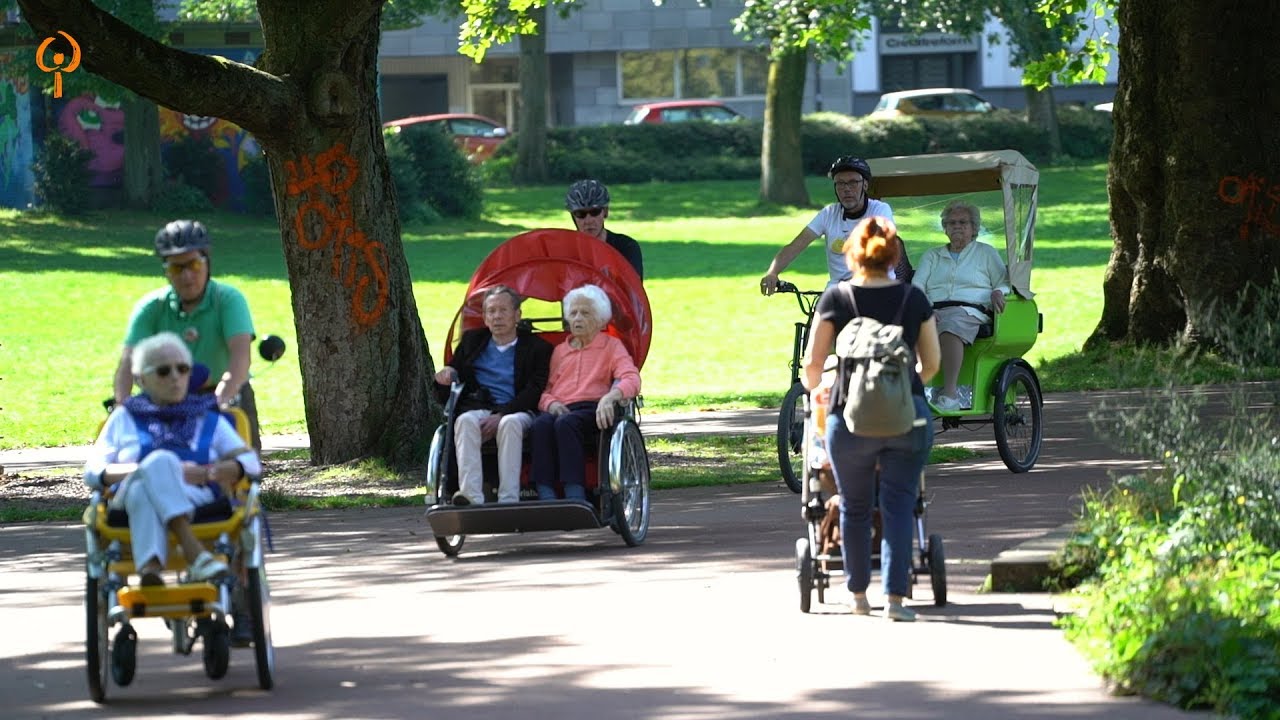 E Rikschas -  ein besonderer Service für Bewohner der Contilia Seniorenstifte