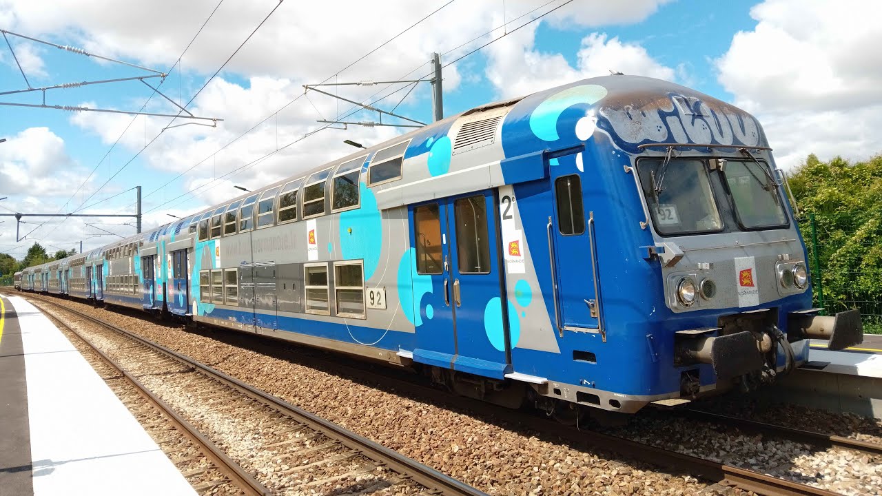 TER Normandie (NOMAD Train Citi) 🚂BB15000➕🚋VO2N : Paris Saint-Lazare➡️Bréval
