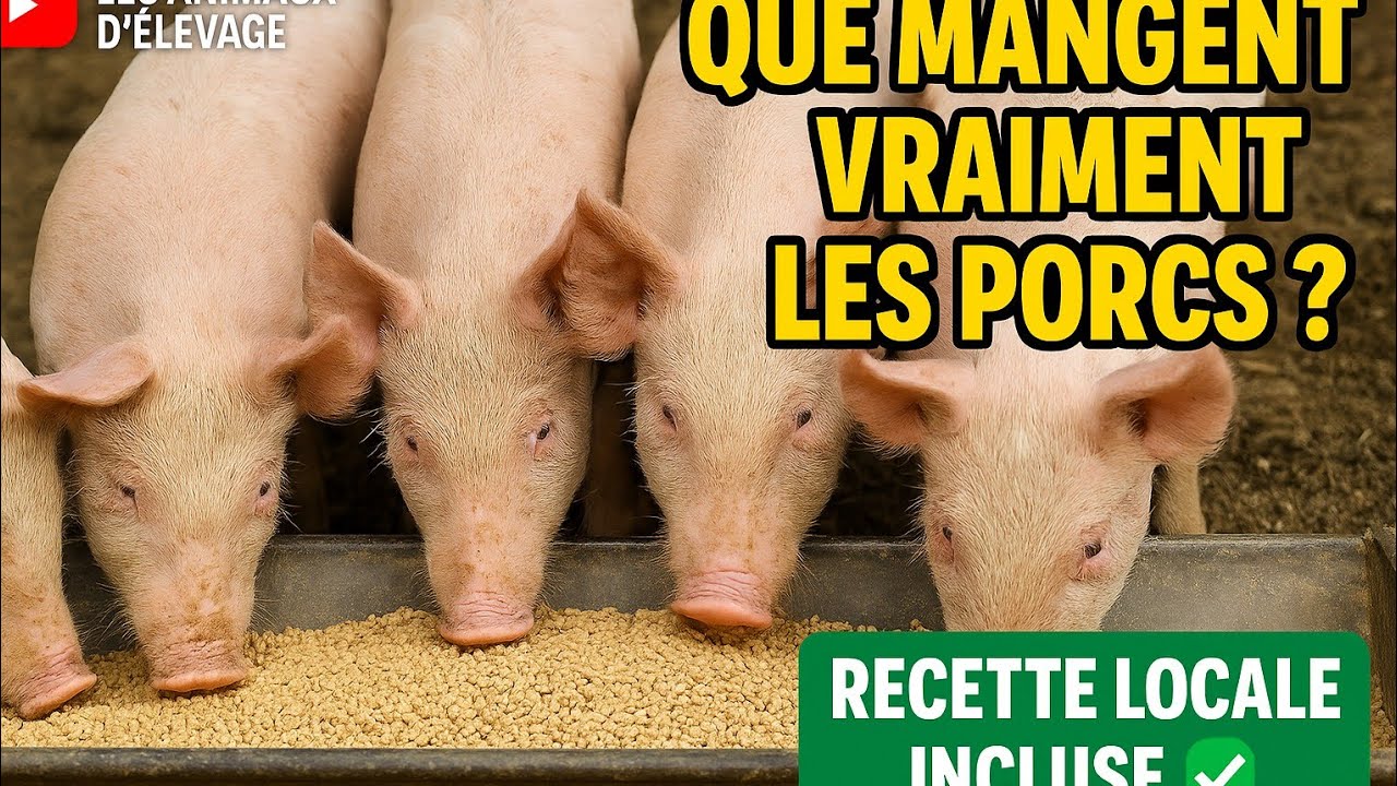 Guide Sur L'alimentation Des Porcs; Tout savoir sur l&rsquo;alimentation des porcs en &eacute;levage tropical 🐖🌾