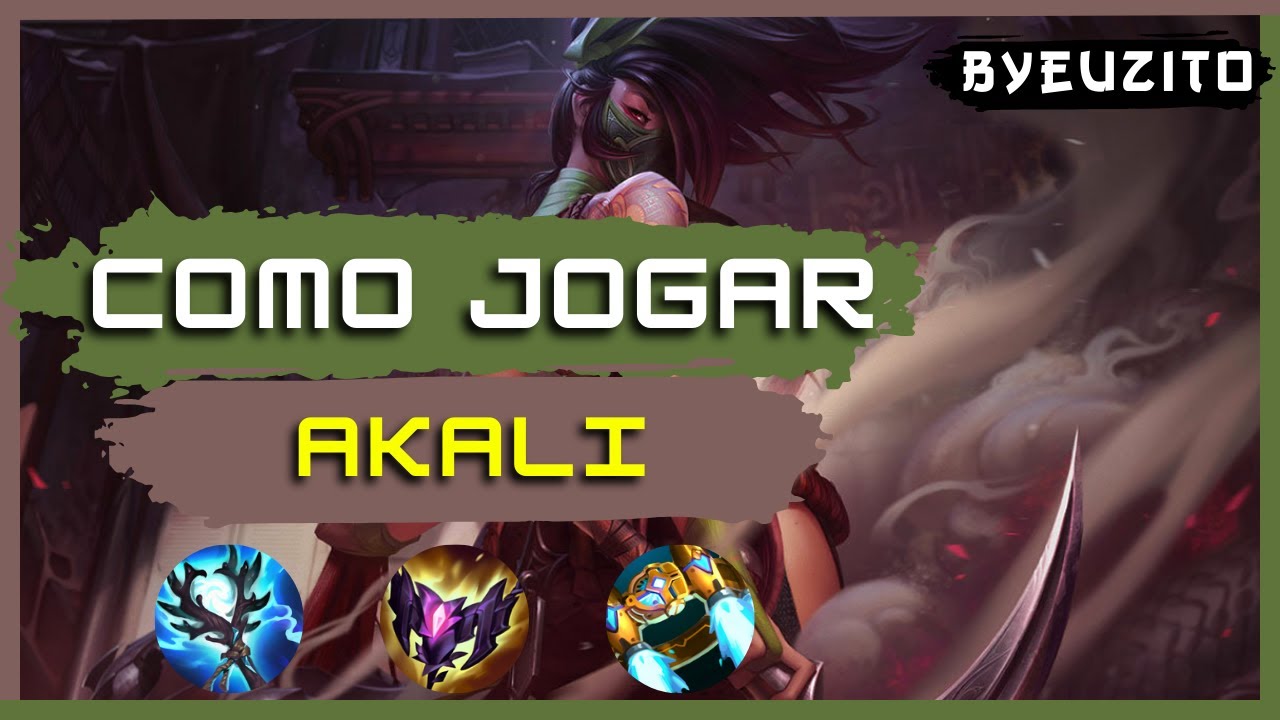 [AKALI MID] COMO JOGAR DE AKALI [ATUALIZADO] | GAMEPLAY EXPLICATIVA | League of Legends