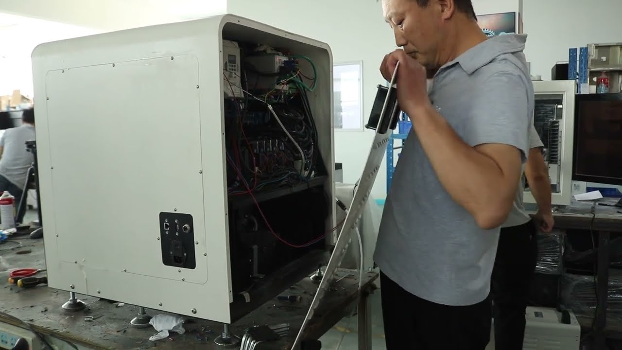 How to change Spindle Tutorials of JDM5Z Zirconia Milling Machine