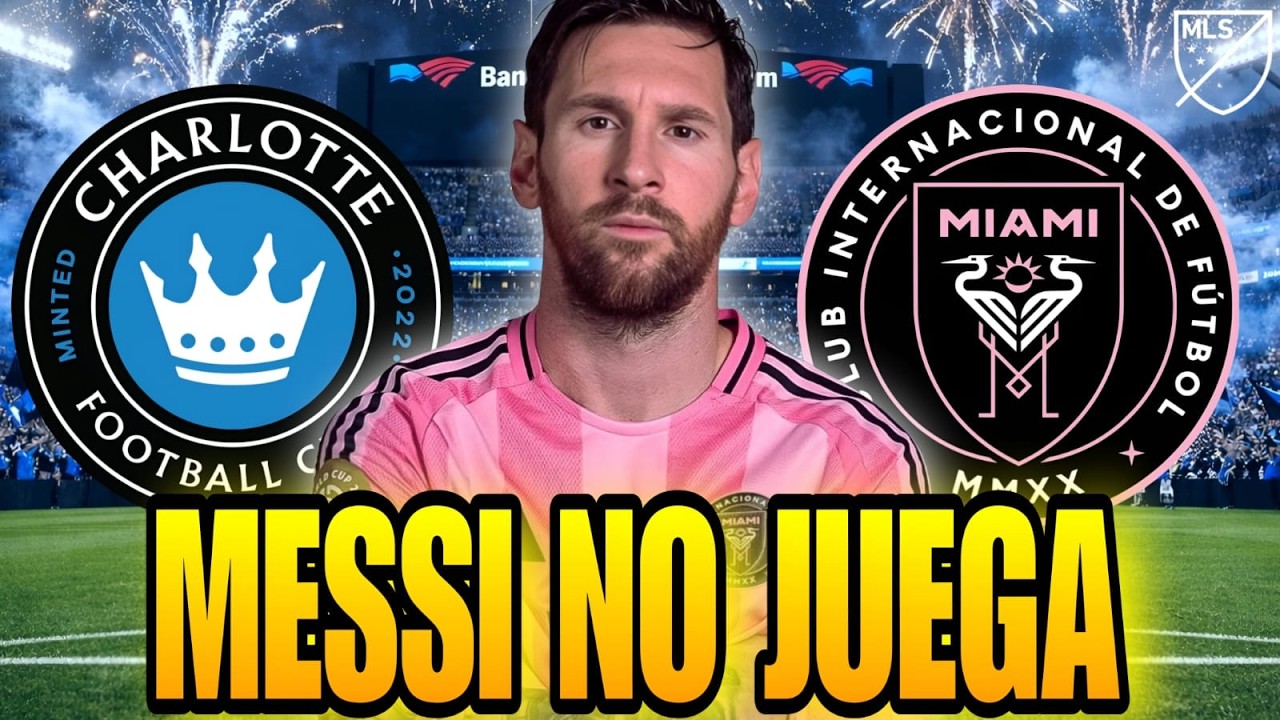 INTER MIAMI vs CHARLOTTE en vivo 🚨 MESSI NO JUEGA la fehca 4 de la MLS por rotación ✅