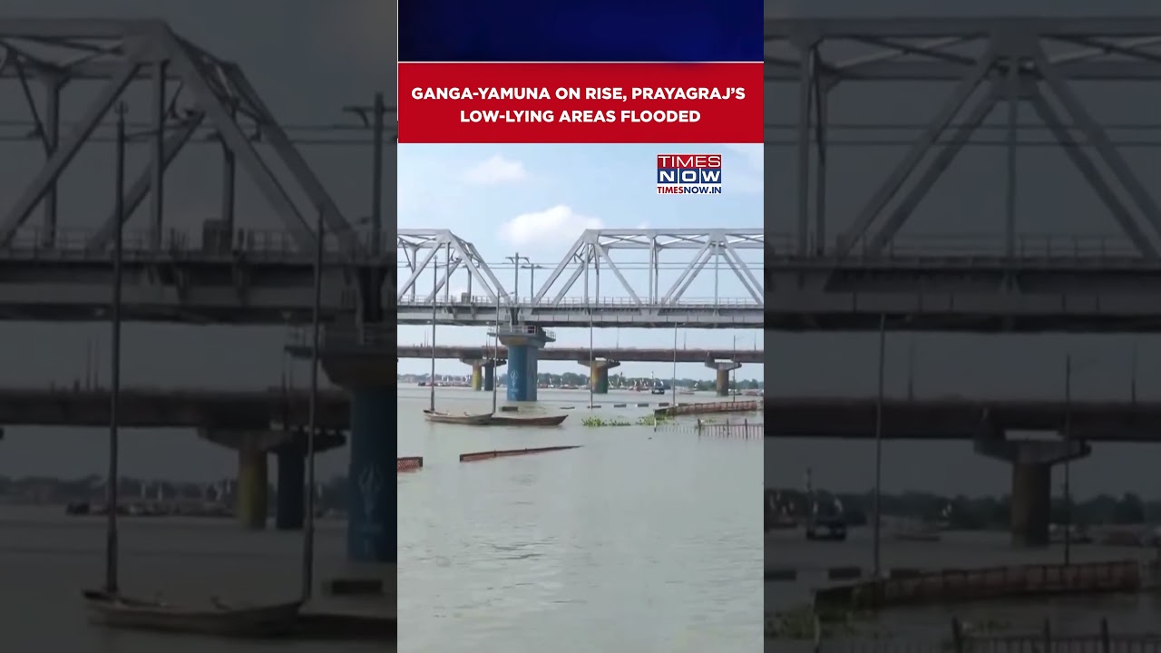 Uttar Pradesh: Ganga, Yamuna Waters Flood Several Low-Lying Areas In Prayagraj | Watch #Shorts