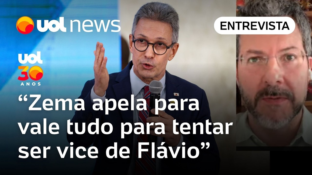 Zema tenta surfar caso Moraes e Vorcaro para ganhar espaço na direita, diz professor
