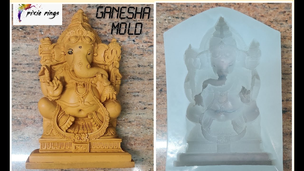 Customized Foodgrade Ganesha mold... Demolding video