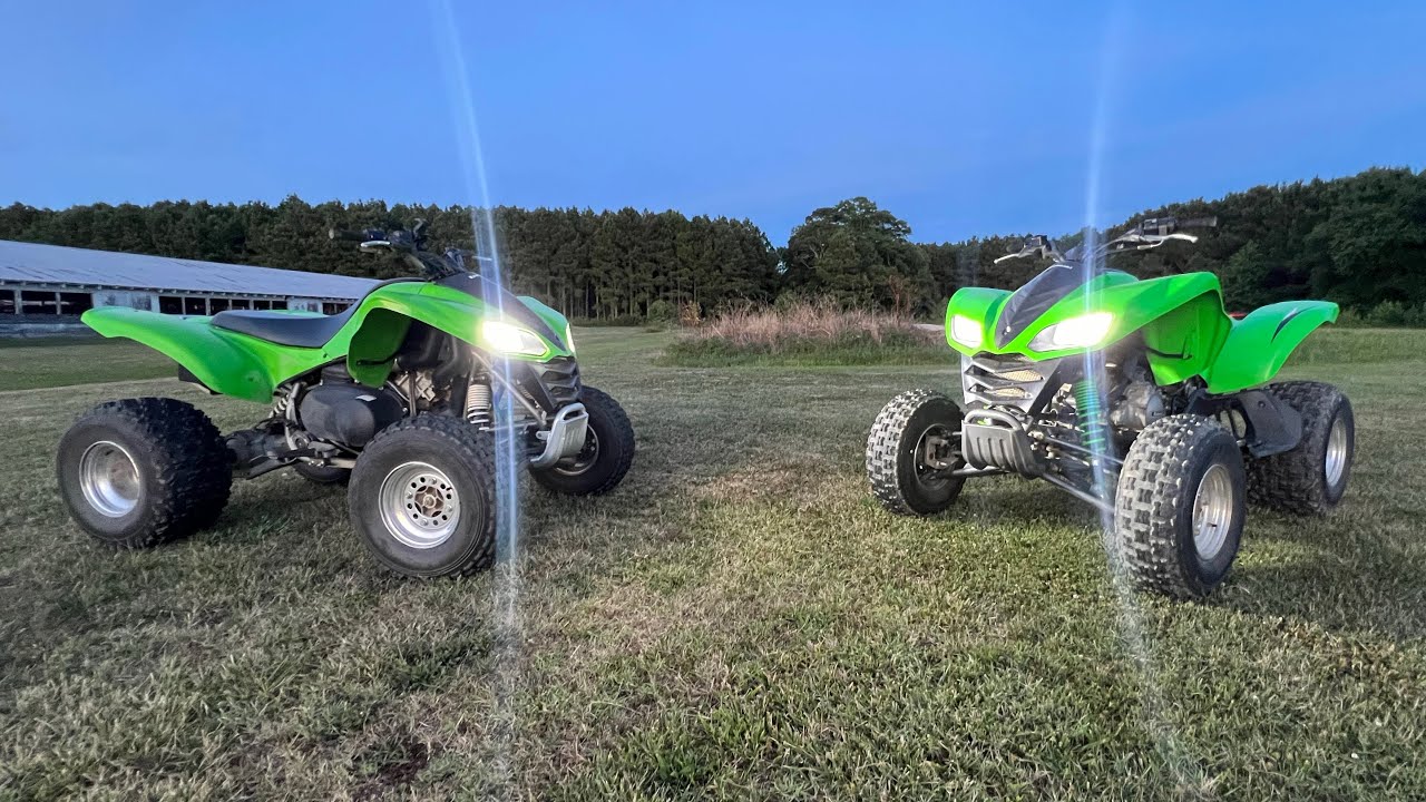 Night Ride on the KFX 700’s