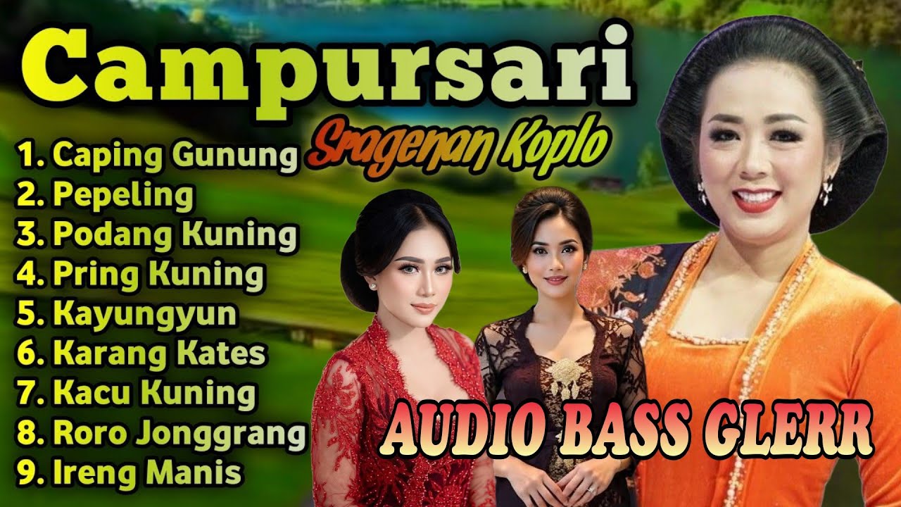 CAMPURSARI 5 JAM NONSTOP SRAGENAN KOPLO - COKEK SRAGENAN AUDIO ENAK BUAT CEK SOUND