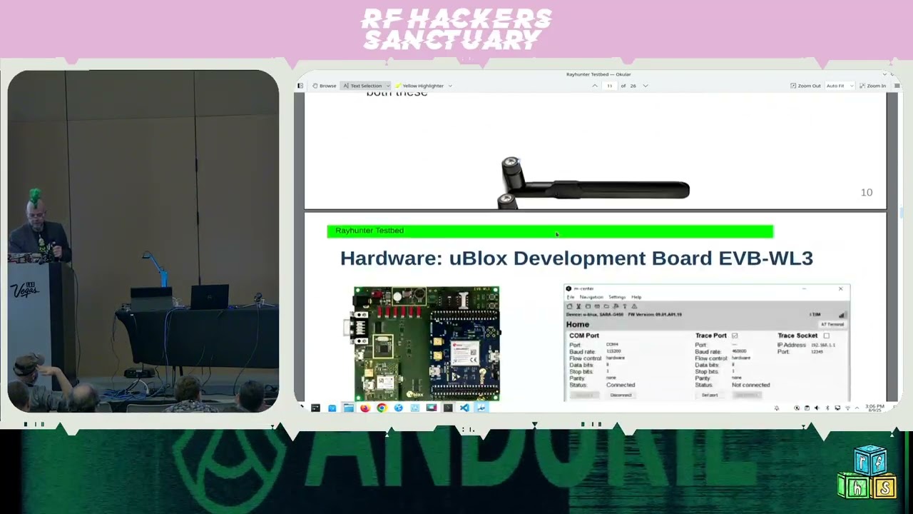 DEFCON 33 RF Village — открытые испытательные полигоны для сотовой связи EFF Rayhunter.