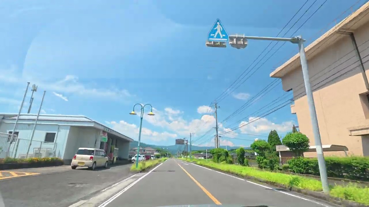 【車載動画】栗野橋～国道268号線～えびの市川原