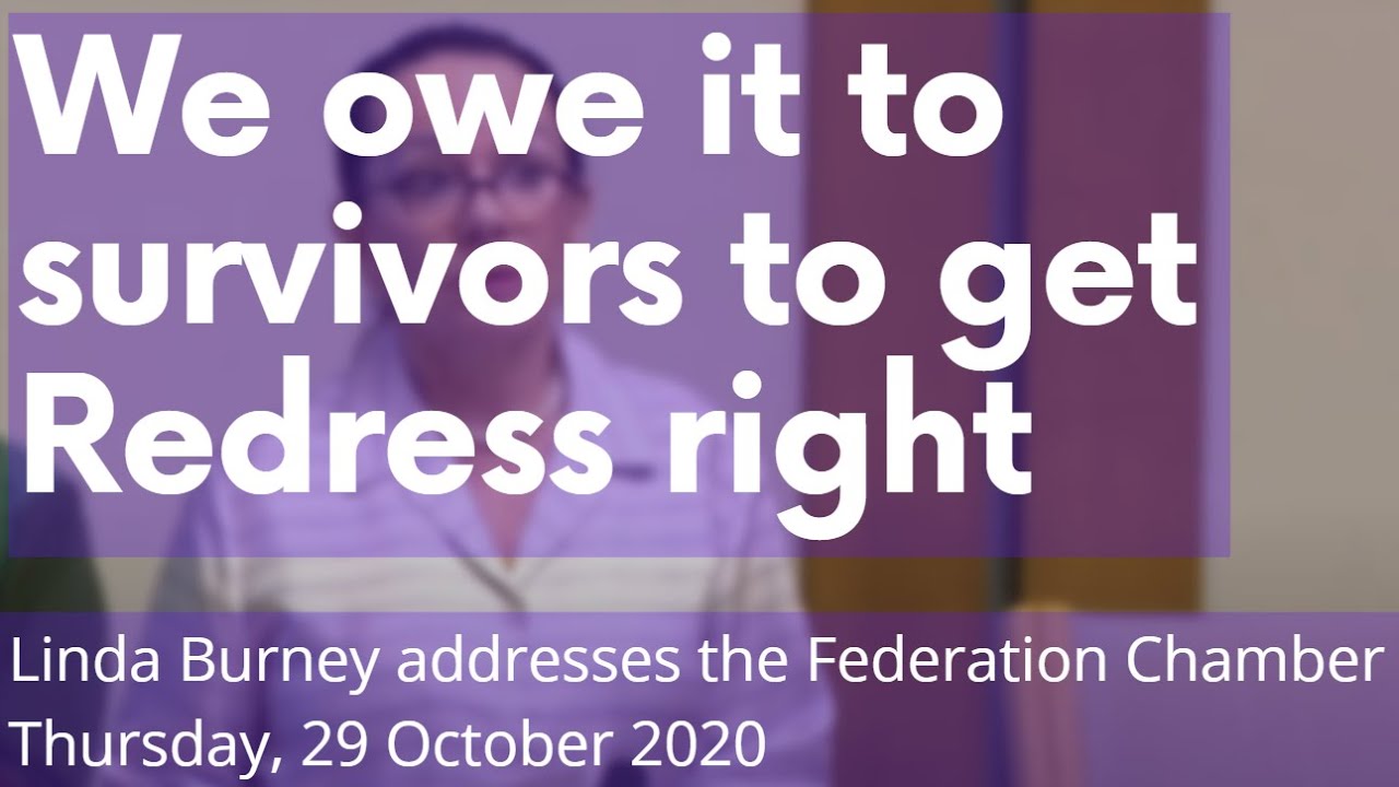 We owe it to survivors to get Redress right