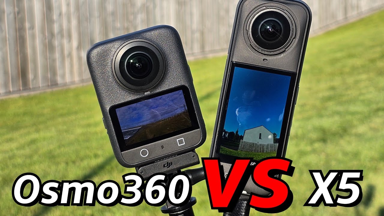 Dji Osmo 360 oraz Insta360 X5 - Por&oacute;wnanie jakości obrazu w kamerach sportowych. 