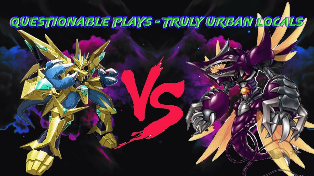 Questionable Plays - Magnamon X Antibody Vs Tyrantkabuterimon