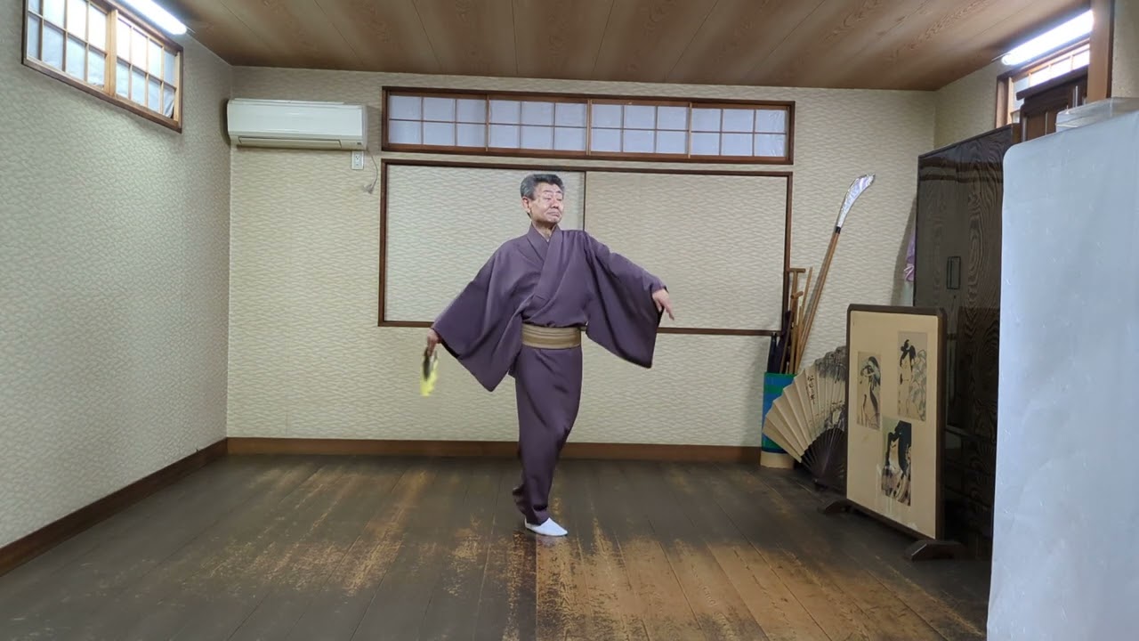 端唄　六段くずし　（唄　藤本二三吉さん)〈父仲造振り付け〉