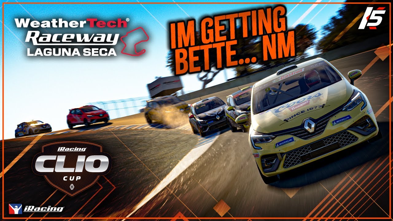 Clio Cup - Лагуна Сека - геймплей iRacing Road