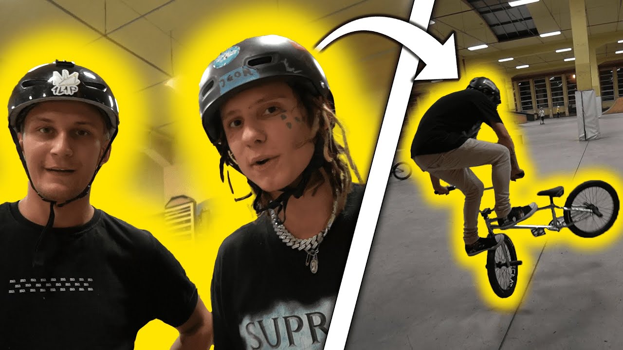UCZĘ DREDZIASTEGO SKAKAĆ NA BMX 👌