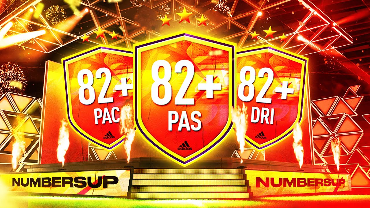 NUMBERS UP PACKED! OPENING 15X 82+ PASSING/PACE/DRIBBLING GUARANTEED PACKS! #FIFA22 ULTIMATE TEAM