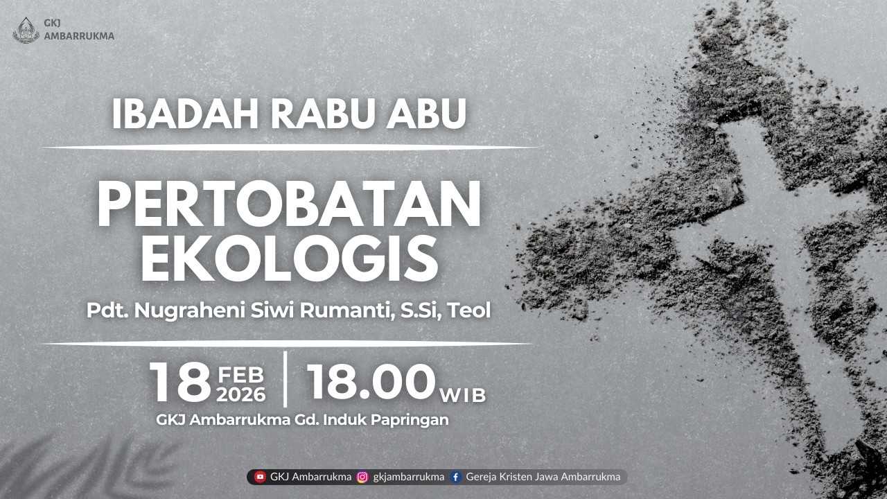 IBADAH RABU ABU I 18 Februari 2026 
