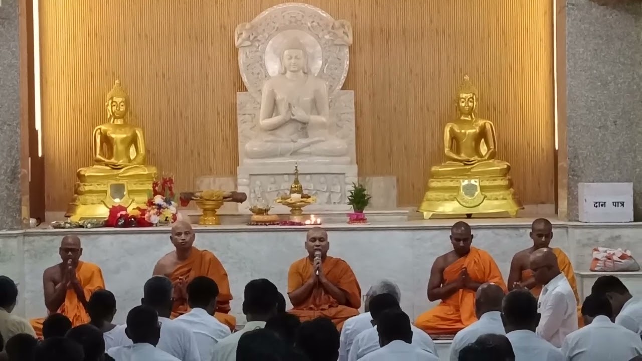 Dhamm Learning Centre,Sarnath in Bhikkhusangh Deshna..🙏🌷👍