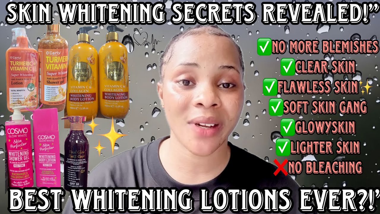 Best Skin Whitening Lotions Get Radiant,Glowing Skin | Whiten Body Lotions Flawless,Even-Toned Skin
