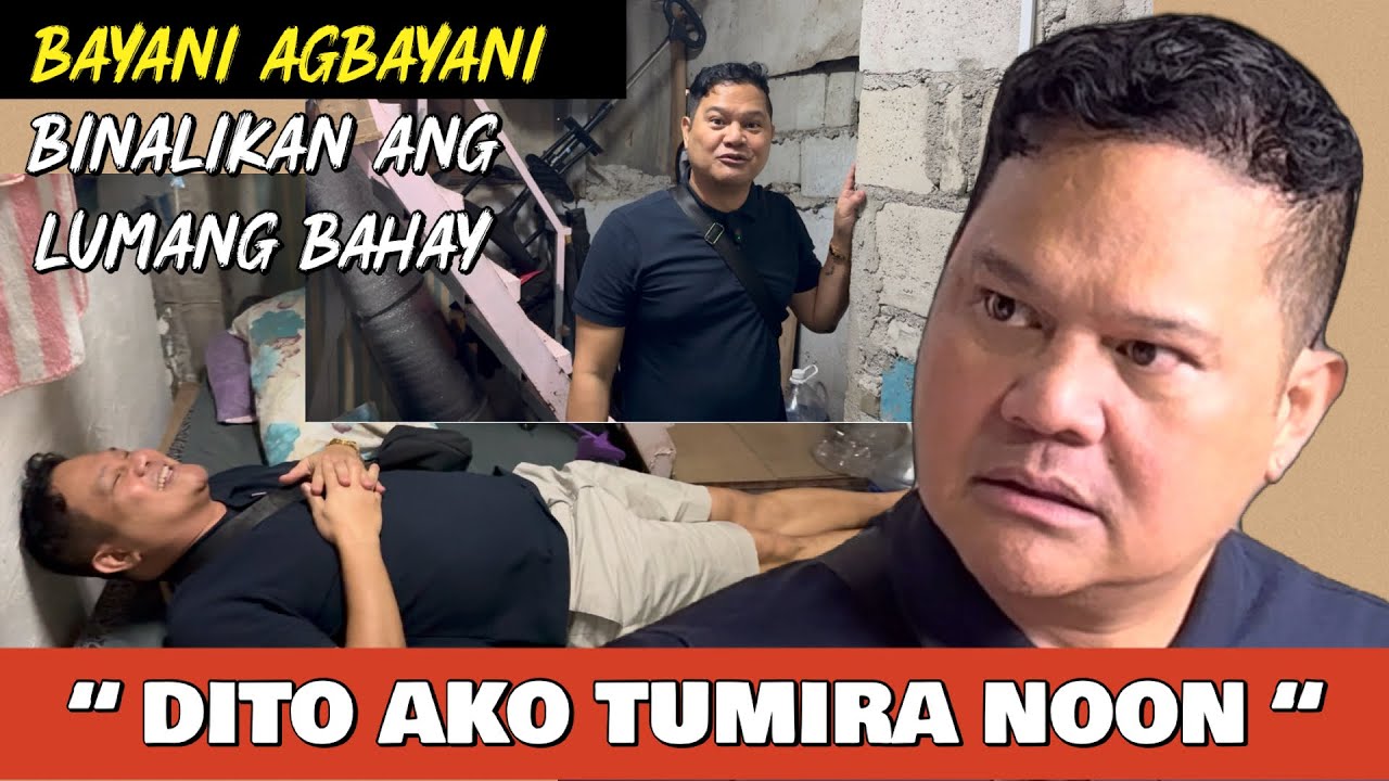 EXCLUSIVE! BAYANI AGBAYANI BINALIKAN ANG MAHIRAP NA NAKARAAN! 