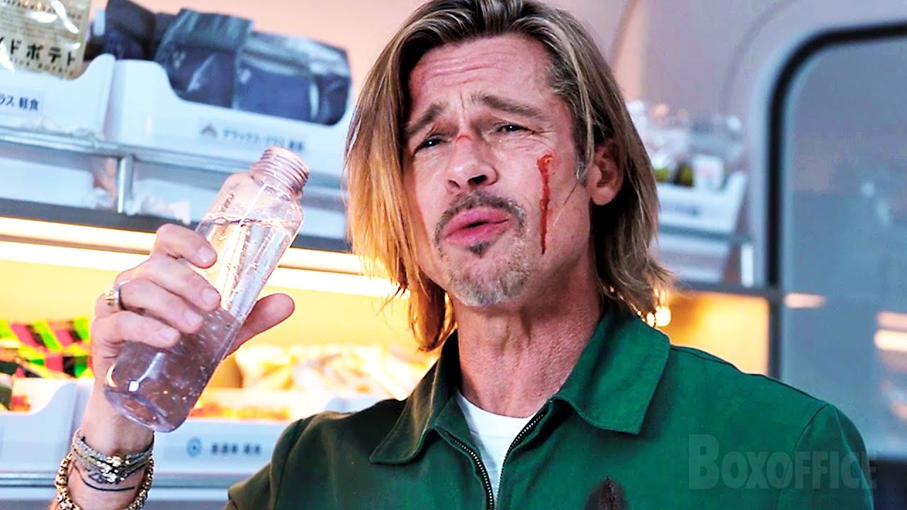 Brad Pitt si idrata nel bel mezzo della lotta | Bullet Train | Clip in Italiano