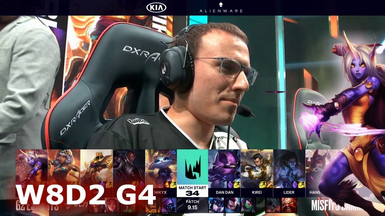 G2 eSports vs Misfits | Week 8 Day 2 S9 LEC Summer 2019 | G2 vs MSF W8D2
