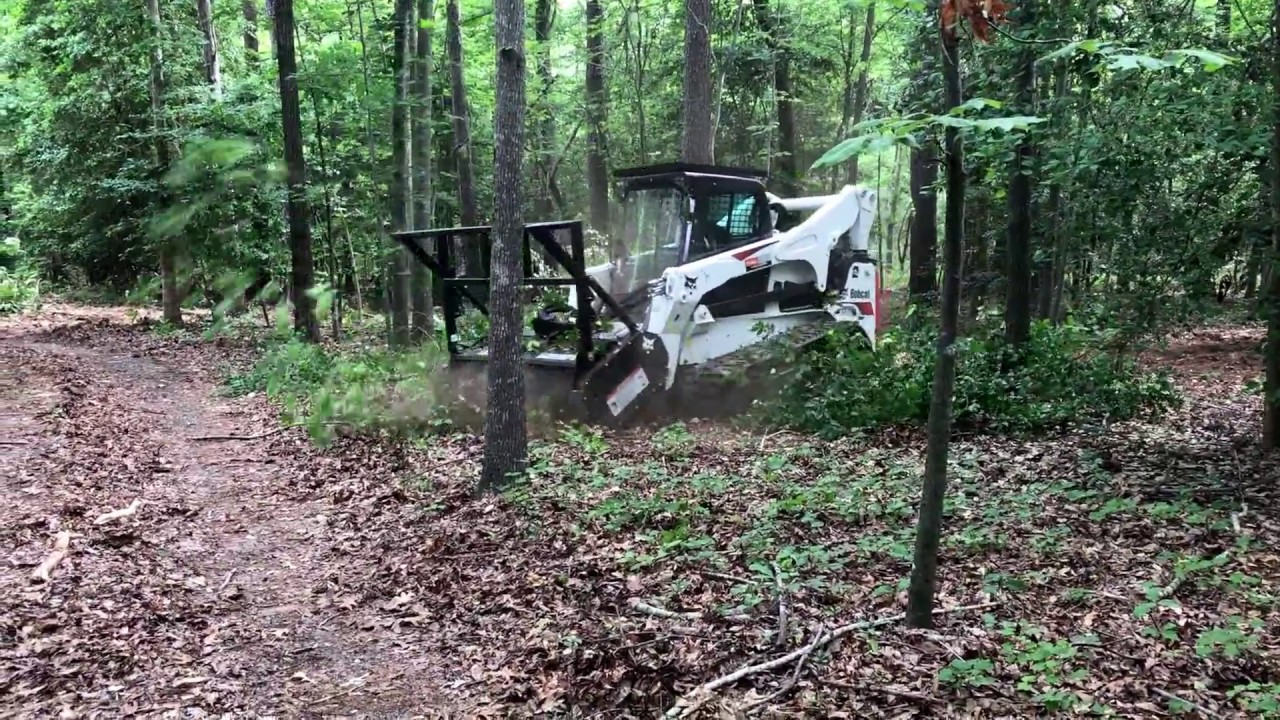 Bobcat T870 forestry mulcher