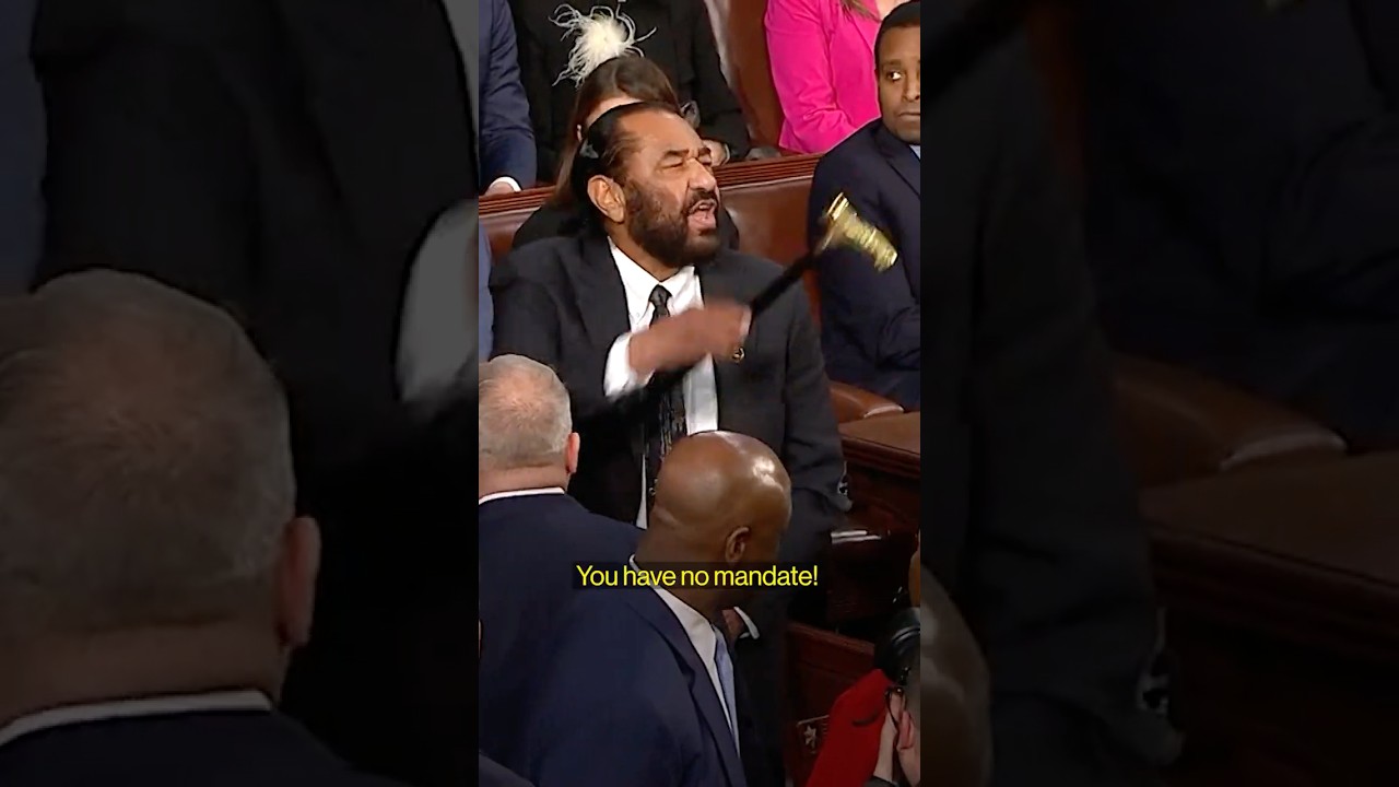 Democrat Al Green Ejected for Disrupting Trump's Speech