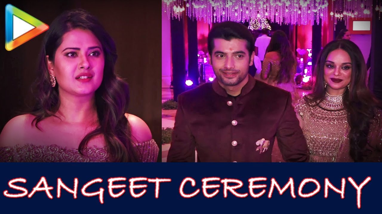 UNCUT : Sangeet Ceremony of Actor Sharad Malhotra and Ripci Bhatia with many TV Celebs