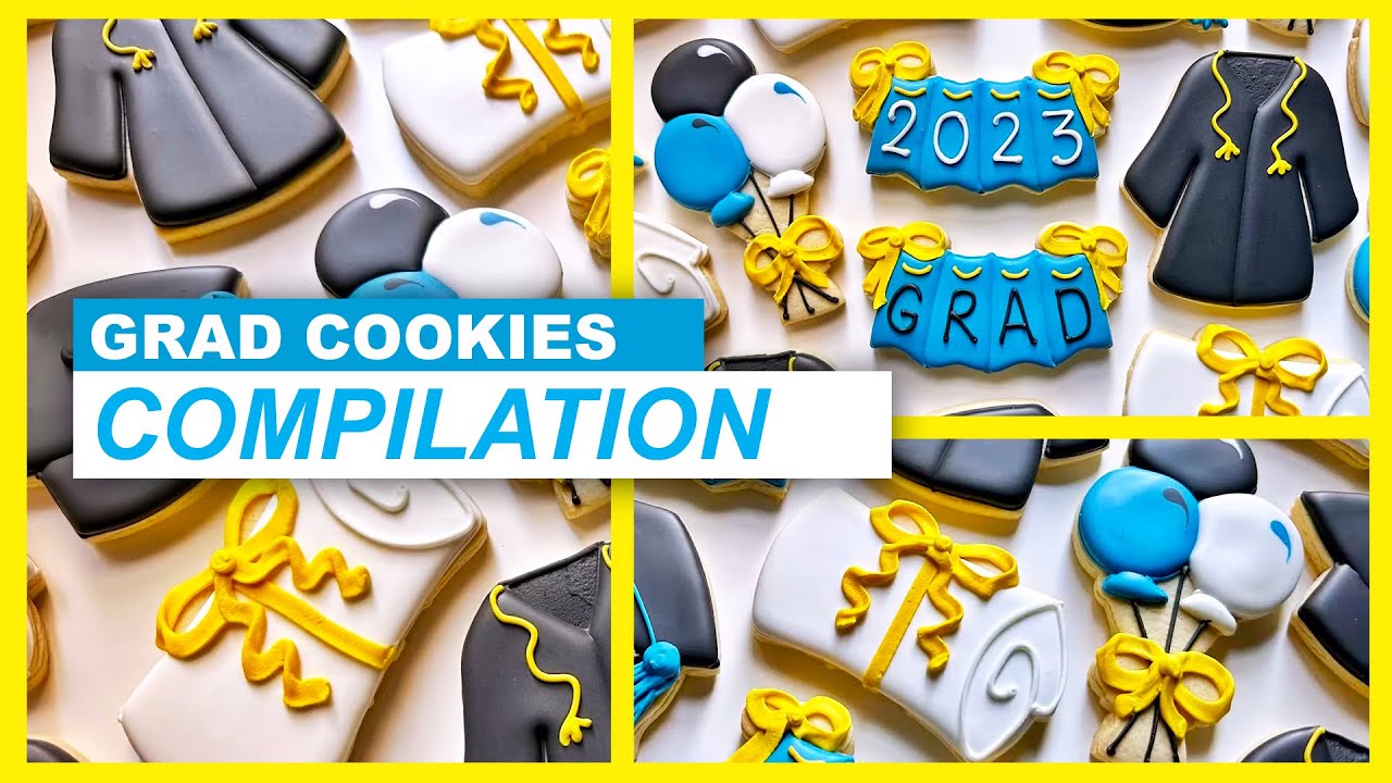Satisfying Celebratory Cookies For Your Grad!