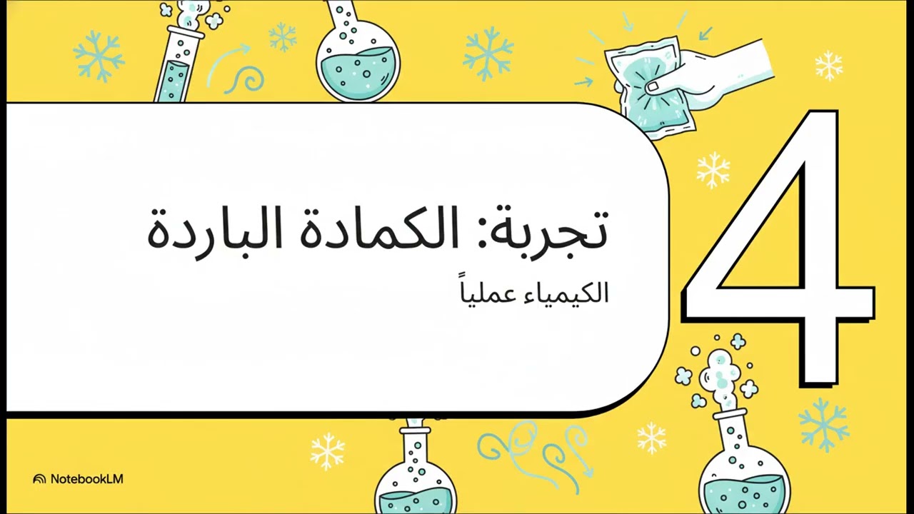 كيمياء 2 الفصل الدراسي الثاني - الفصل الاول - الدرس الاول - مقدمة طاقة والتغيرات الكيميائية
