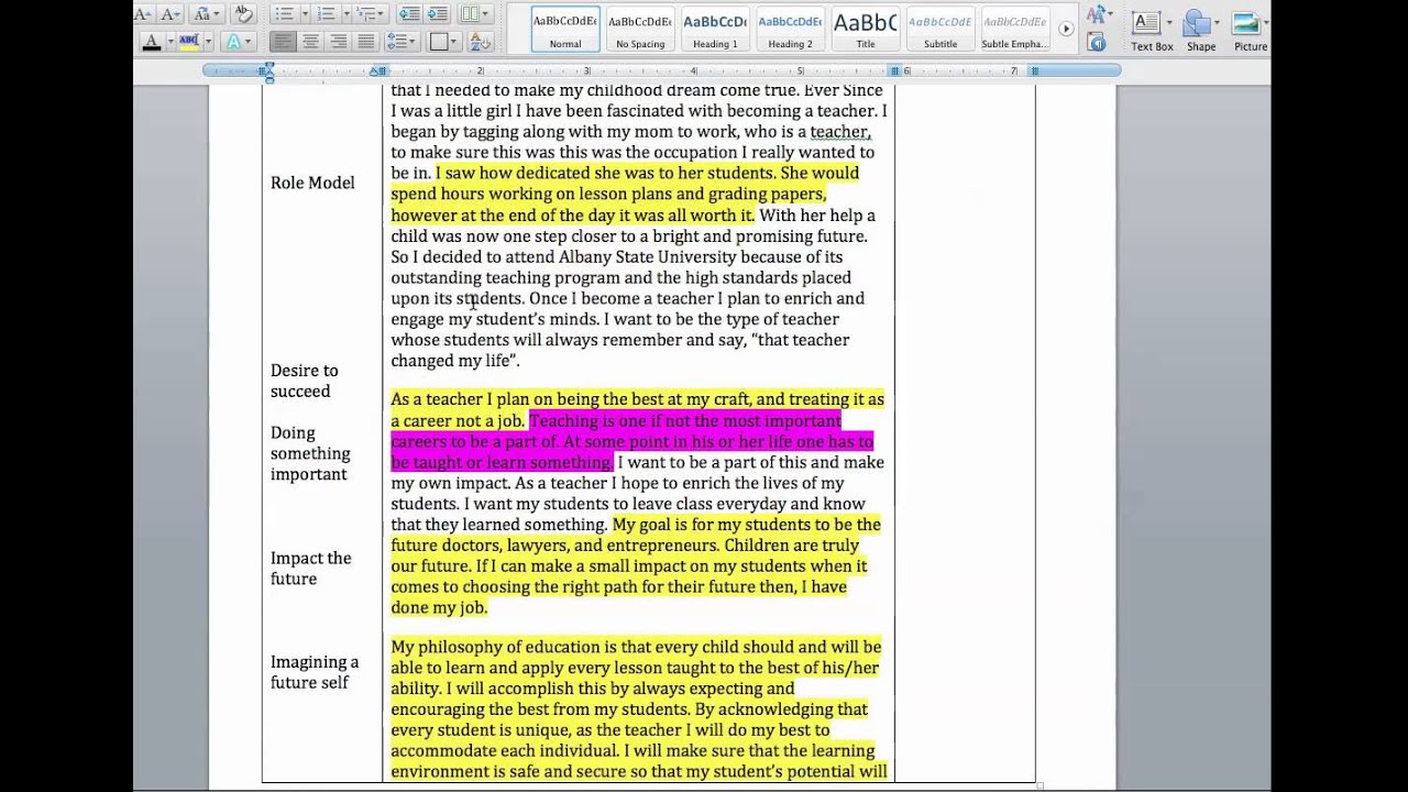 How to code a document and create themes