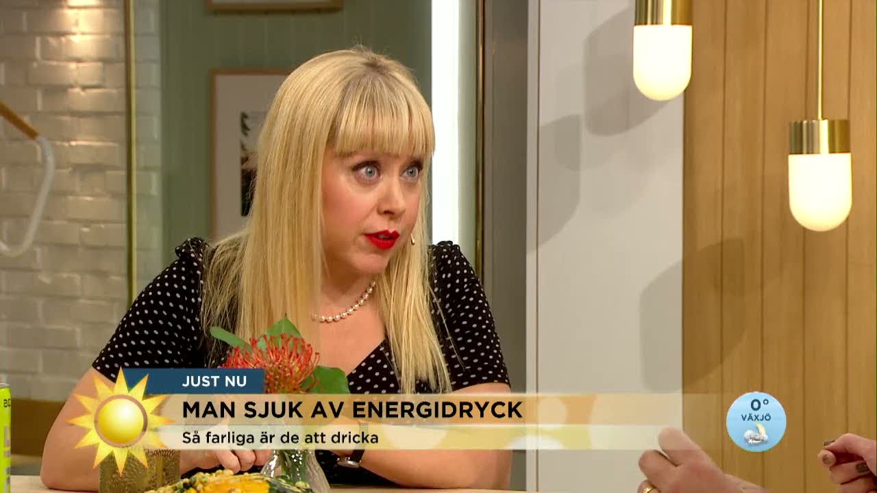 Så farligt är energidryck - Nyhetsmorgon (TV4)