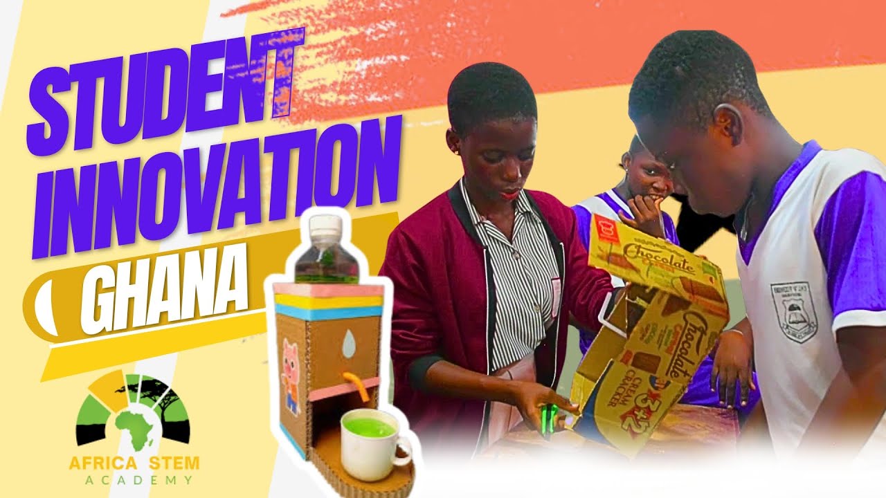 Ghanaian Students Build Manual Water Dispenser | STEM Innovation Africa