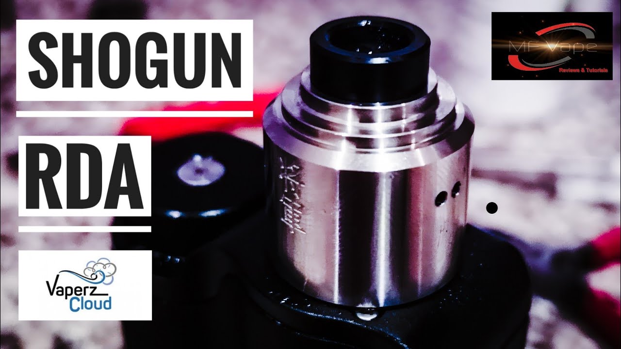 Shogun RDA by Vaperz Cloud - Single Coil RDA - Review/Rebuild