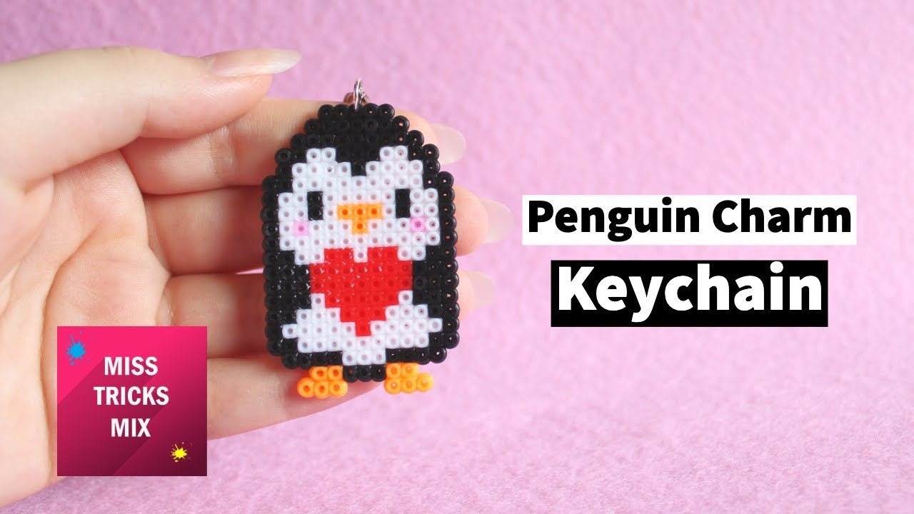 DIY Penguin Charm | Hama Beads Tutorial