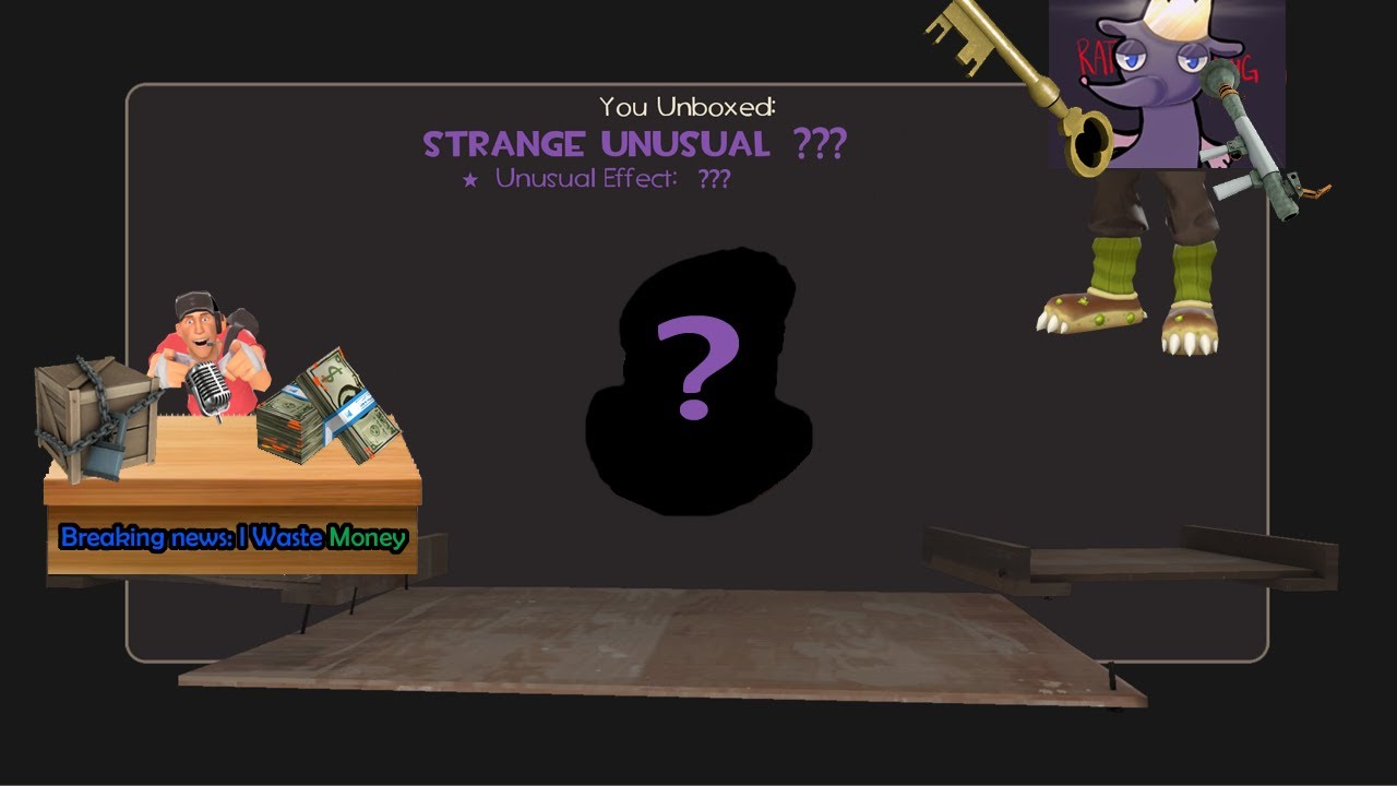 I Finally Got A Strange Unusual Hat!!! - Tf2 The Final Rat King Unboxing Video