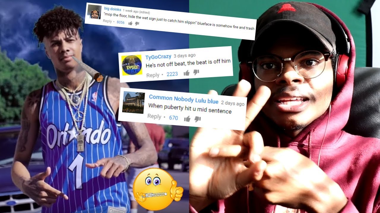 The Comments FLAMED HIM! | Blueface Respect My Crypn | Reaction