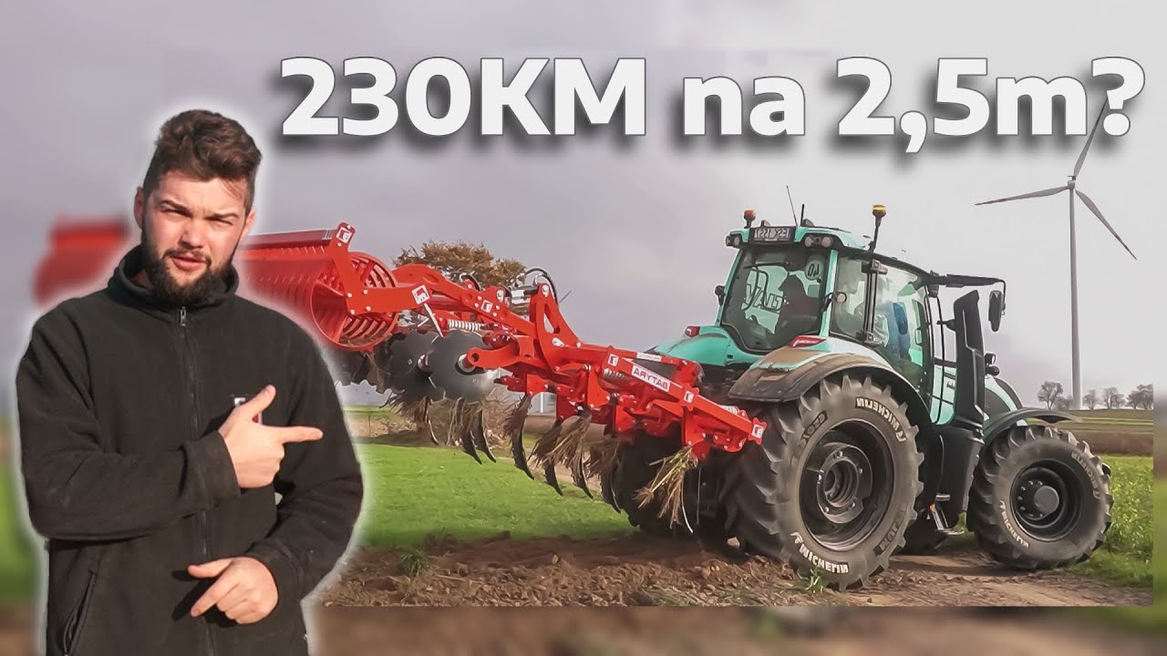 230KM VS 2.5m!! *TESTY: VALTRA t235 & bezorkowiec BATYRA Select* u @maciej_rozanski