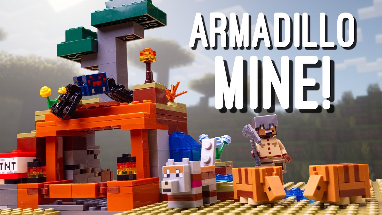 The Armadillo Mine Expedition! LEGO Minecraft 21269