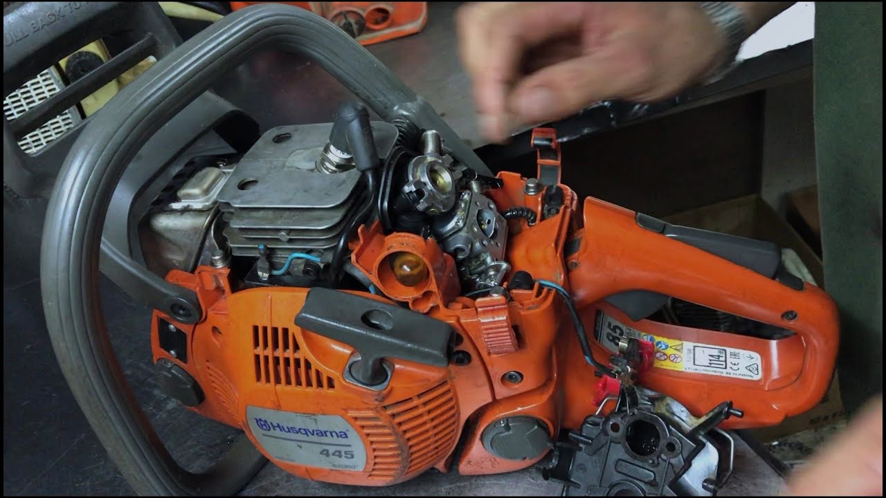 HUSPWARNA 445 X TORq  PİSTON DEĞİŞİMİ(HUSPWARNA 445 X TORq PISTON REPLACEMENT)