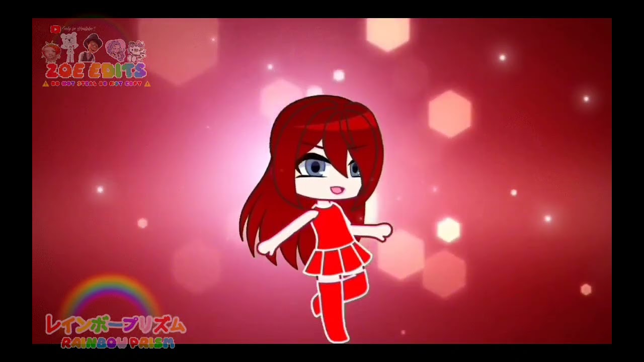 ♡ Episode 1 THE BEGINNING OF RED LOVEHEART!❤️ RAINBOW PRISM || Sorry if cringe