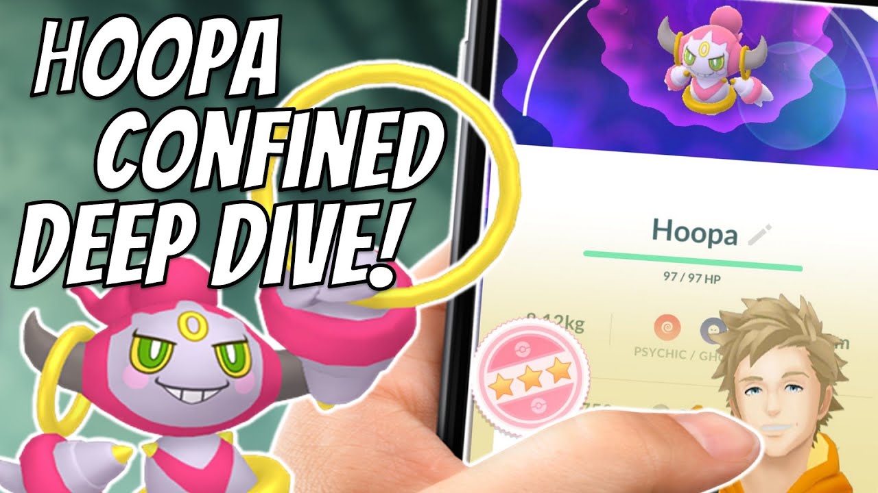 Hoopa Confined Deep Dive in Pokemon Go!