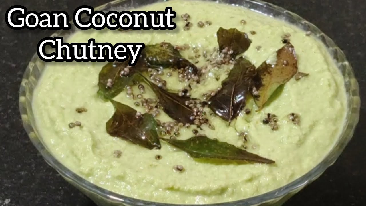 Goan Coconut Chutney | How To Make Authentic Goan Coconut Chutney Recipe | Easy Chutney Recipe 