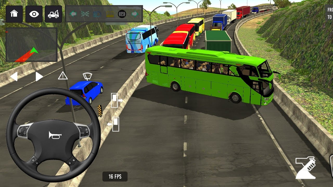 American Bus Simulator – Highway Bus Driving Gameplay