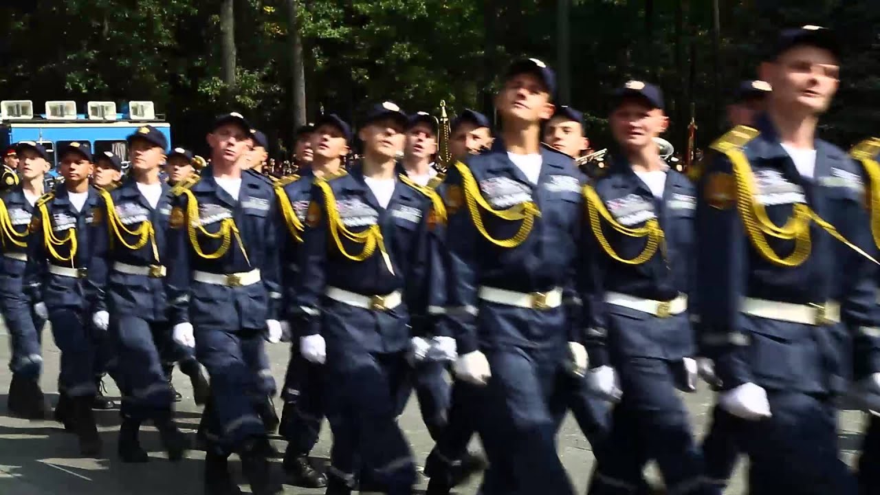 НУЦЗУ 13 сентября   присяга 1го курса 2013