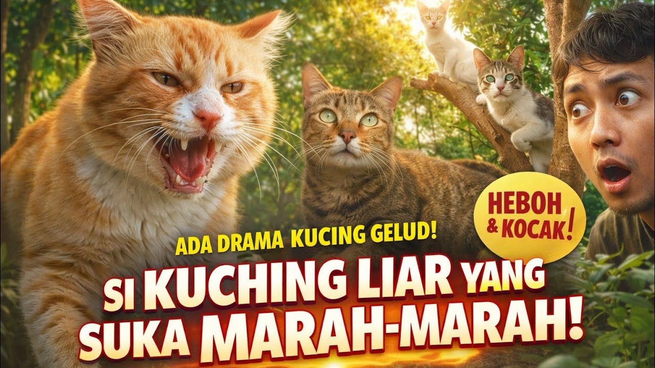 NONEN Si Kucing Galak, Marah-marah Malah Di Marahin Sama MAMA 🤭😜